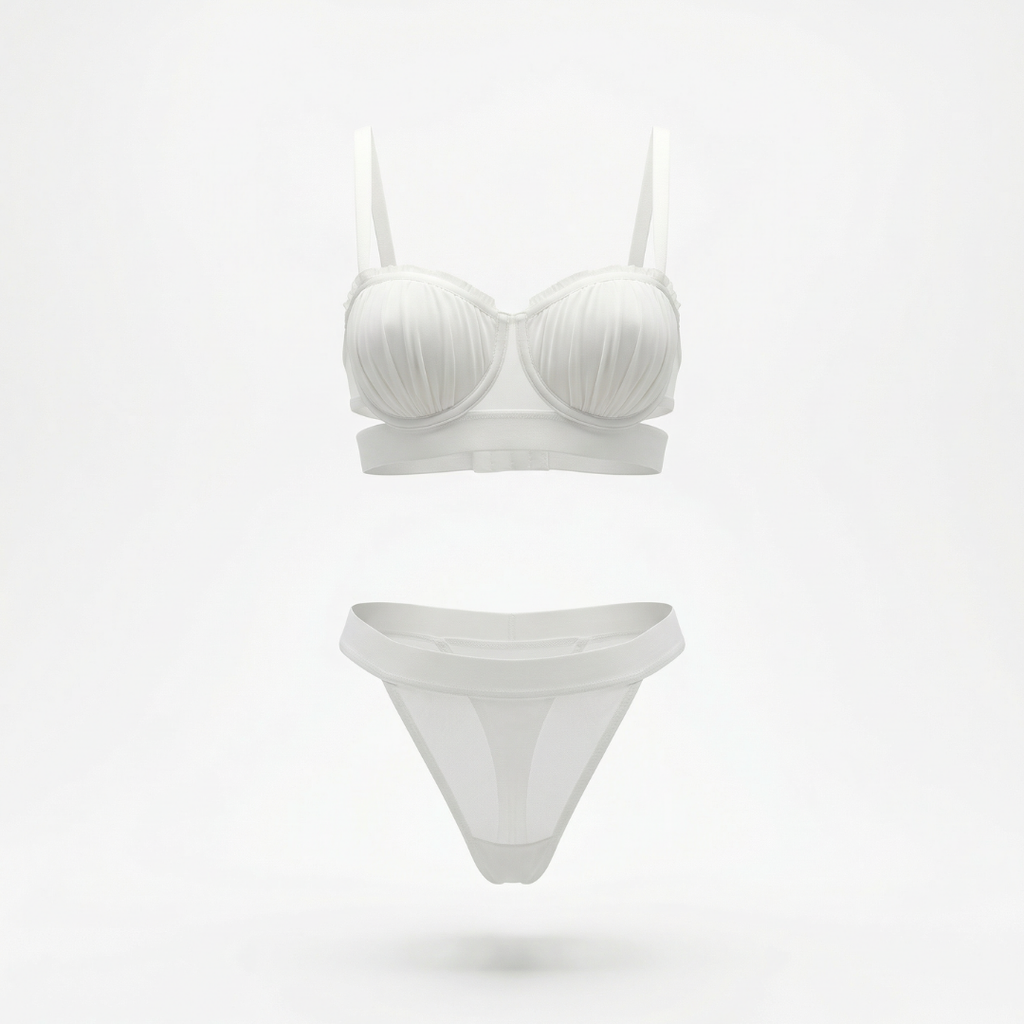 Beyaz İstiridye Üst Alt Takım