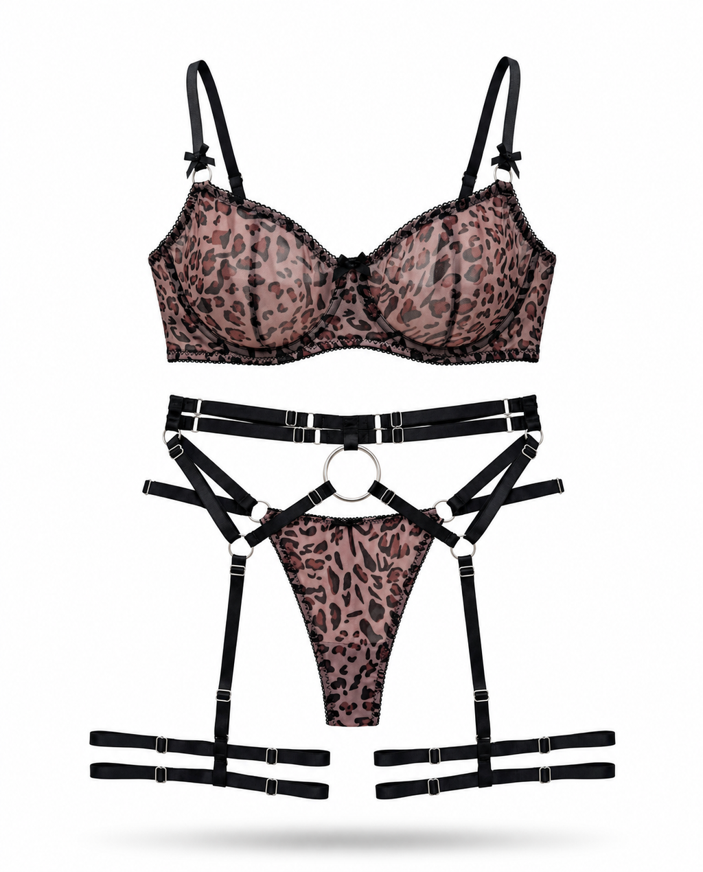 Wild Desire Jartiyer Takım (3'lü Set)