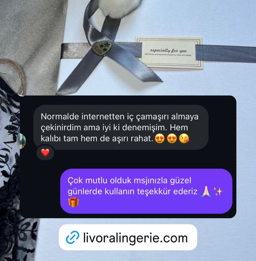 Livora müşteri paylaşımı