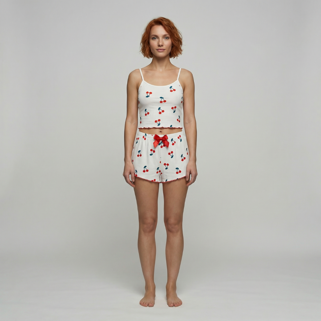 Cherry Dream Pijama Takımı