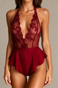 Ruby Romance Dantel Bodysuit