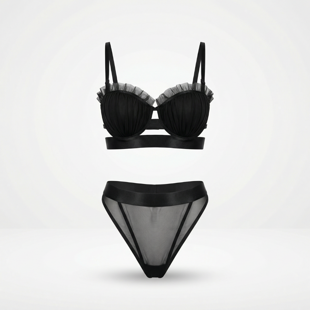 Siyah İstiridye Üst Alt Takım